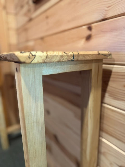 The Companion | Spalted Maple Entry & Sofa Table