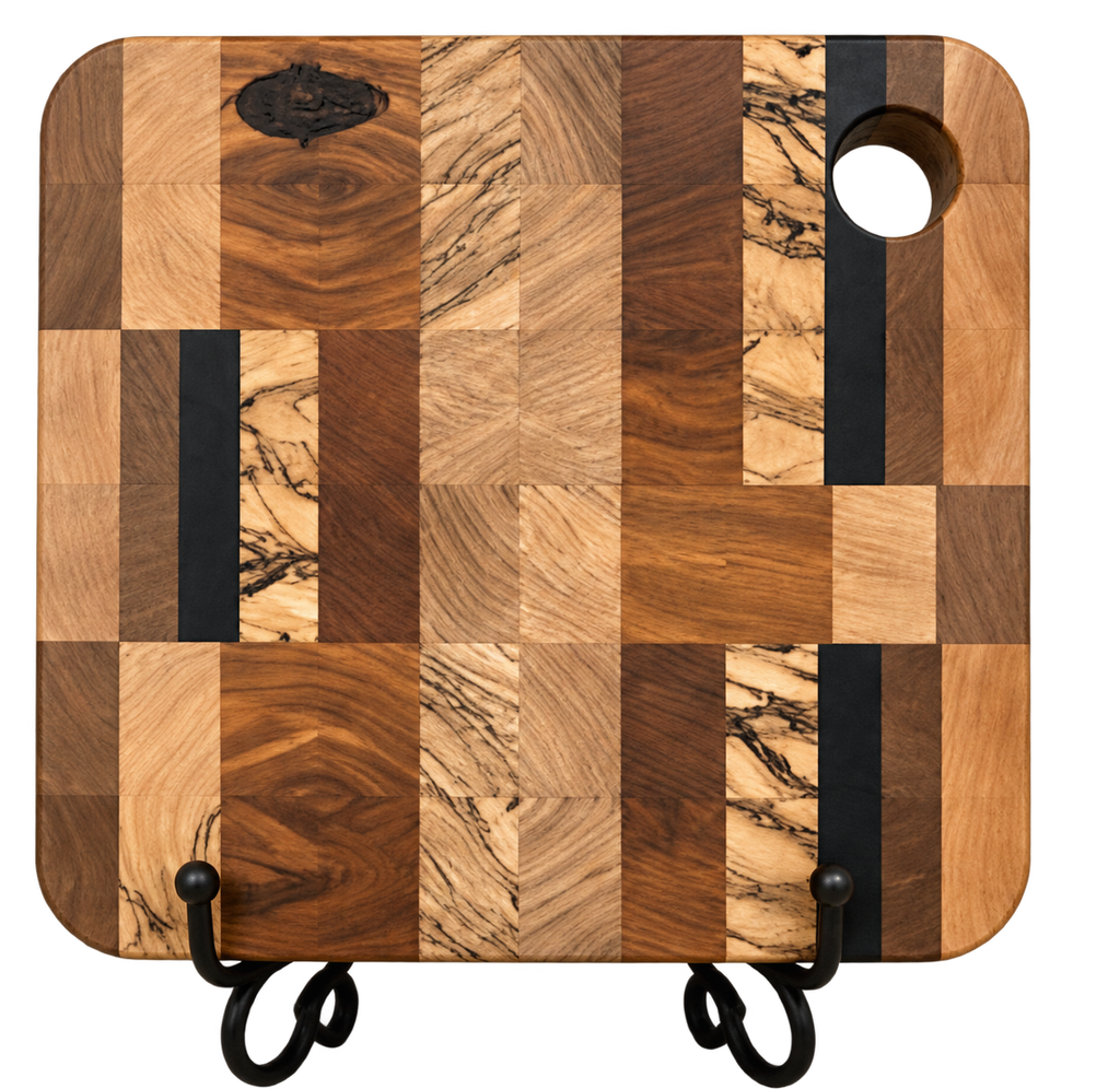 The Anchor | Bookmatched End-Grain Hardwood Cutting Board
