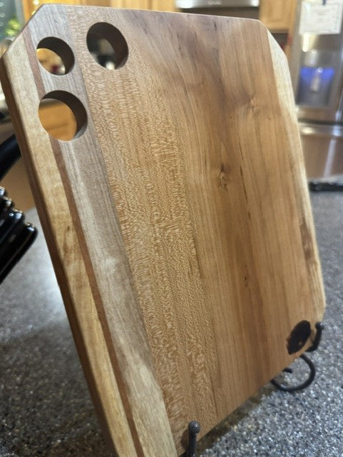 The Harvest | Handcrafted Curly Cherry & Maple Charcuterie Board