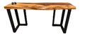The Long Game | Live Edge Walnut Entertainment Table