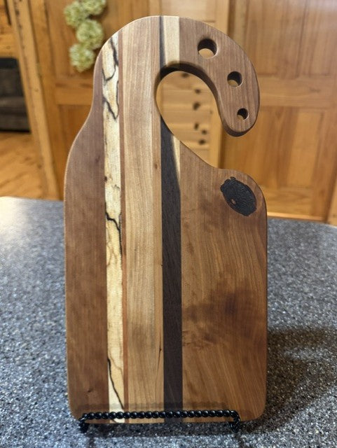 The Conversation | Walnut, Spalted Maple & Cherry Charcuterie Board