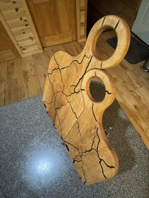 The Nest | Fractile-Burned Cherry Nesting Cutting Boards