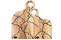 The Nest | Fractile-Burned Cherry Nesting Cutting Boards