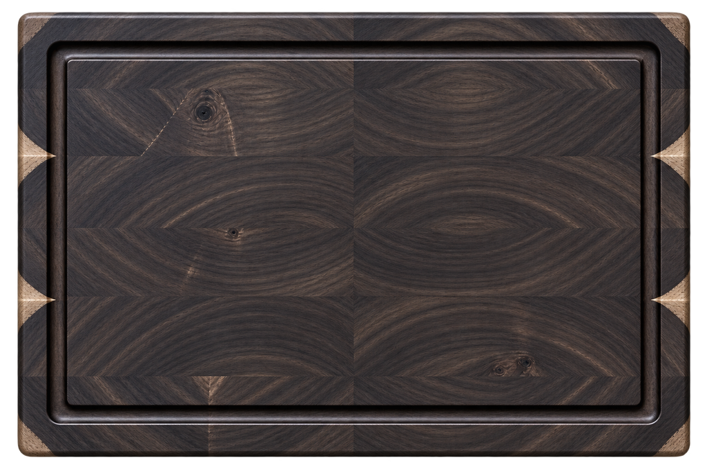 The Carver | Bookmatched End-Grain Walnut Brisket Board