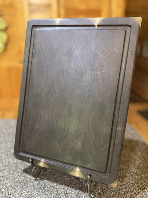 The Carver | Bookmatched End-Grain Walnut Brisket Board