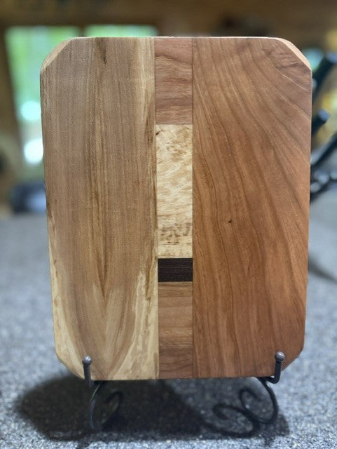 The Mosaic | Maple, Cherry & Walnut Cutting Board