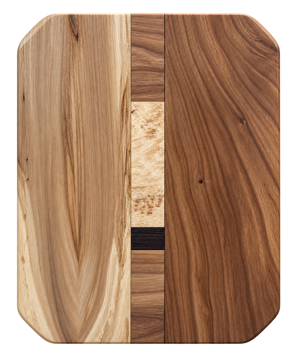 The Mosaic | Maple, Cherry & Walnut Cutting Board