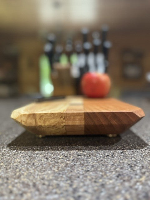 The Mosaic | Maple, Cherry & Walnut Cutting Board