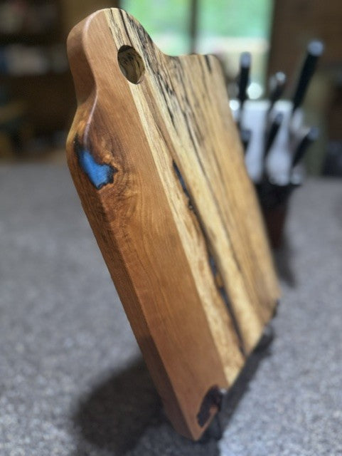 The Blue Note | Spalted Maple & Cherry Charcuterie Board