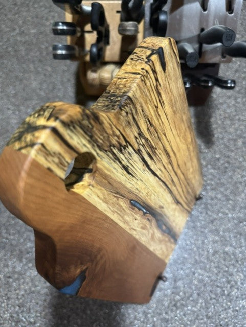 The Blue Note | Spalted Maple & Cherry Charcuterie Board