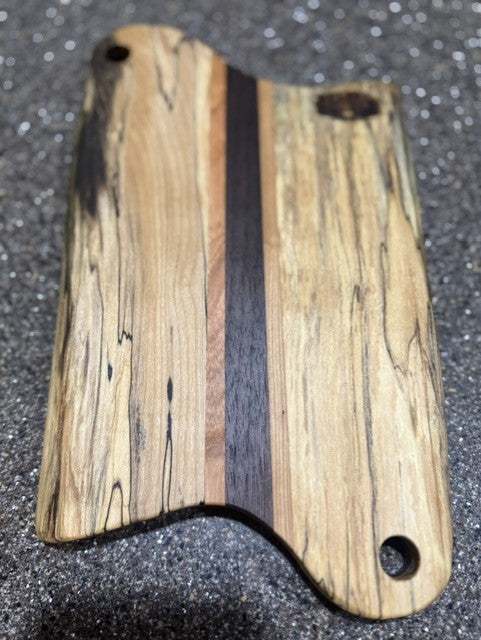 The Trifecta | Spalted Maple, Cherry & Walnut Charcuterie Board
