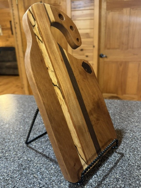 The Conversation | Walnut, Spalted Maple & Cherry Charcuterie Board