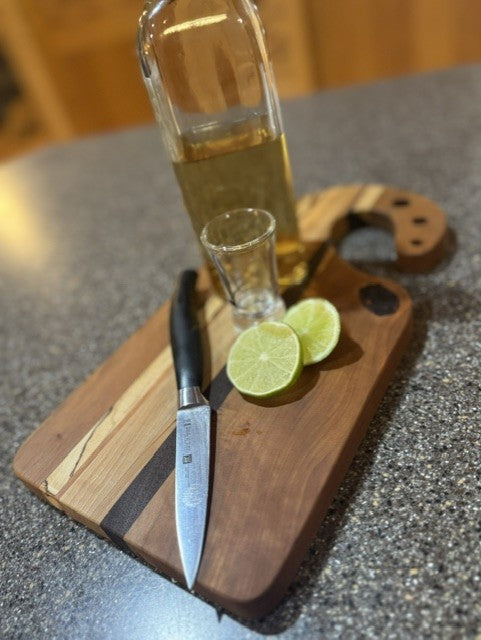 The Conversation | Walnut, Spalted Maple & Cherry Charcuterie Board