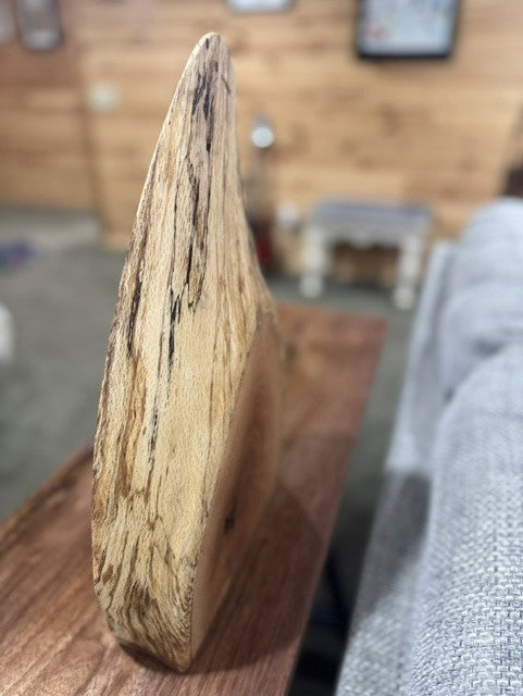The Sentinel | Live Edge Spalted Red Oak Centerpiece