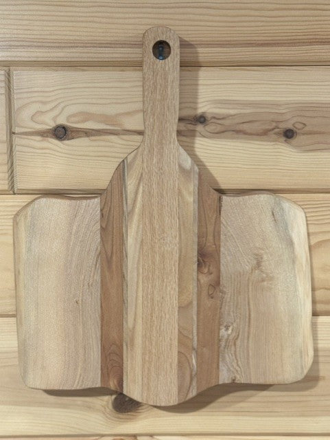 The Pretender | Sculptural Mixed-Hardwood Wall Piece