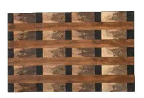 The Double Take | Costa Rican Maple, Walnut & Cherry Wall Art Pair