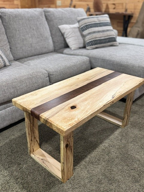 The Center Line Northwood | Spalted Maple & Resin Coffee / Side Table