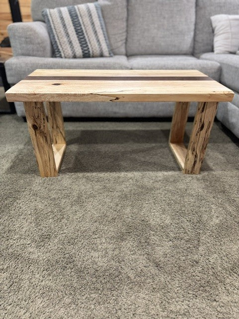 The Center Line Northwood | Spalted Maple & Resin Coffee / Side Table