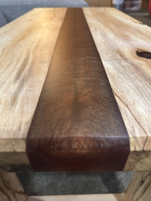 The Center Line Northwood | Spalted Maple & Resin Coffee / Side Table