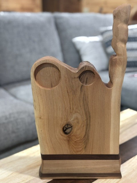 The Curiosity | Ash & Sappy Walnut Table Centerpiece
