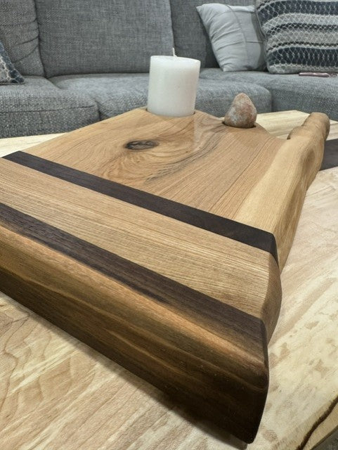 The Curiosity | Ash & Sappy Walnut Table Centerpiece
