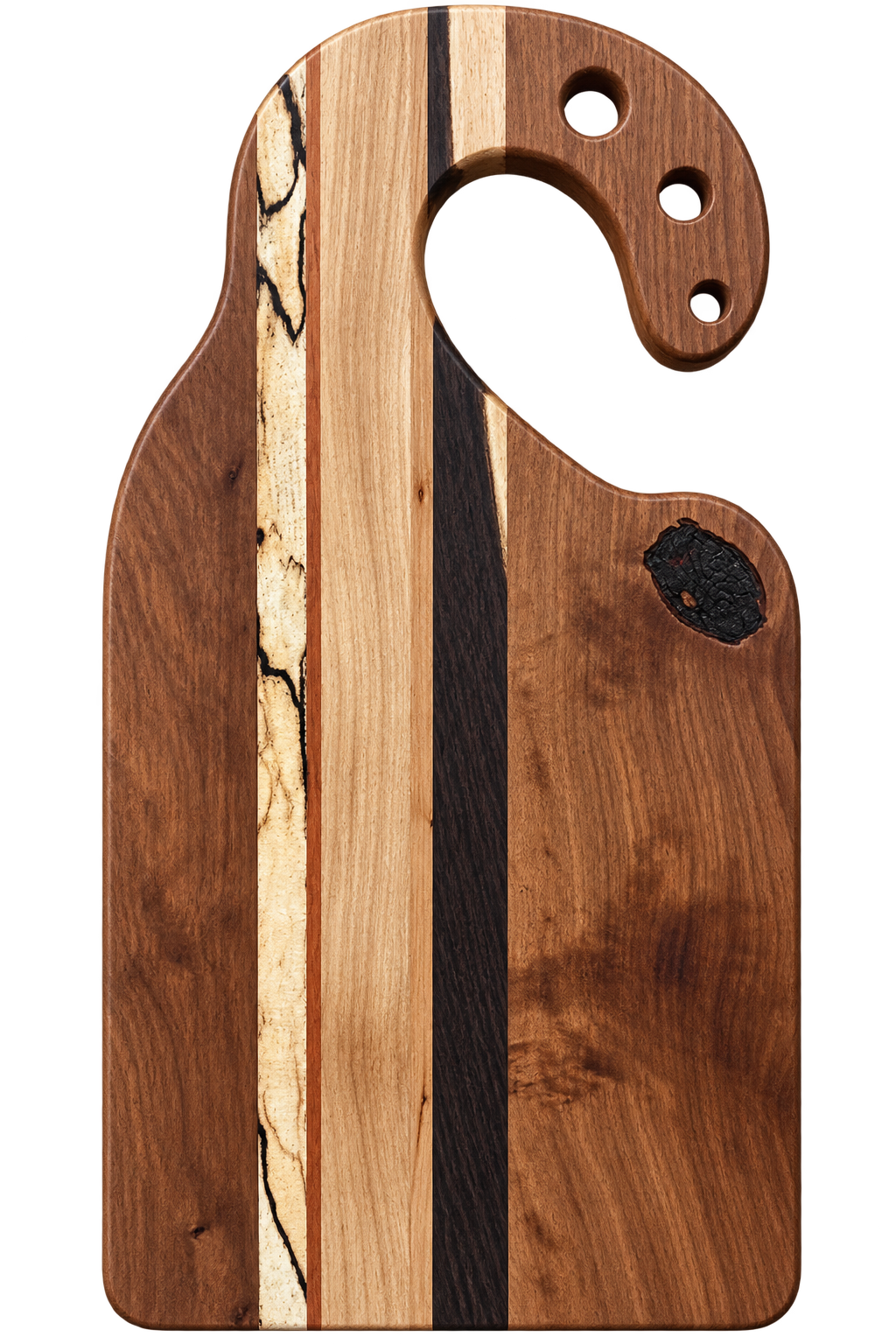 The Conversation | Walnut, Spalted Maple & Cherry Charcuterie Board