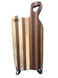 The Foundation | Walnut, Maple & Cherry Edge-Grain Cutting Board