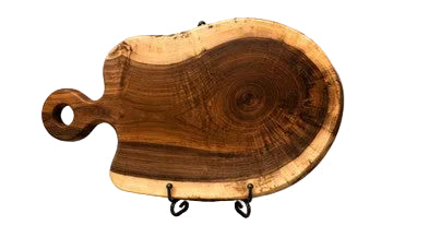 The Welcome | Live Edge Walnut Charcuterie Board