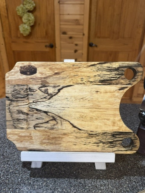 The Wild Card | Spalted Maple Charcuterie Board