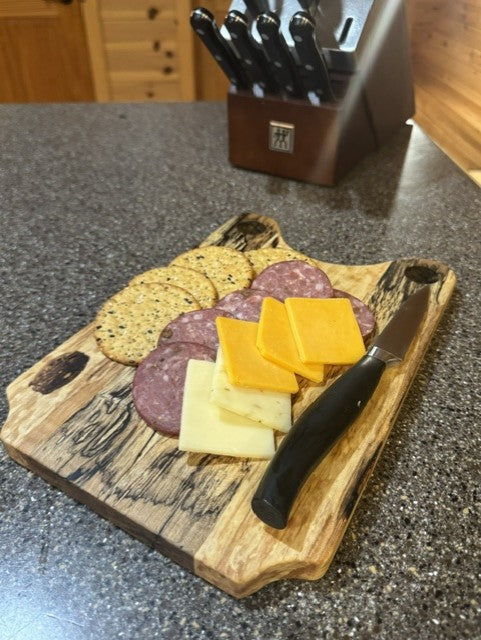 The Wild Card | Spalted Maple Charcuterie Board